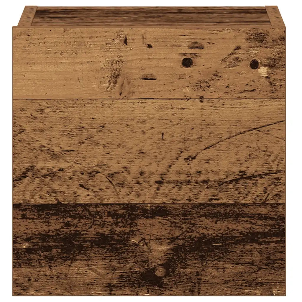 Mobili TV a Parete 5 pz | Armadietto TV | Mobile Porta TV Legno Antico in Legno Multistrato
