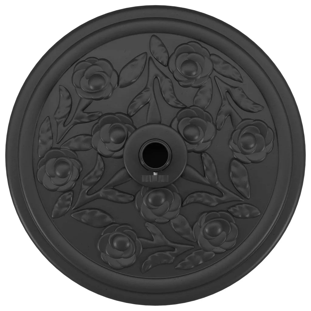 Base per ombrellone Art déco Nero Ø 45 x 39,5 cm Ferro 42002564
