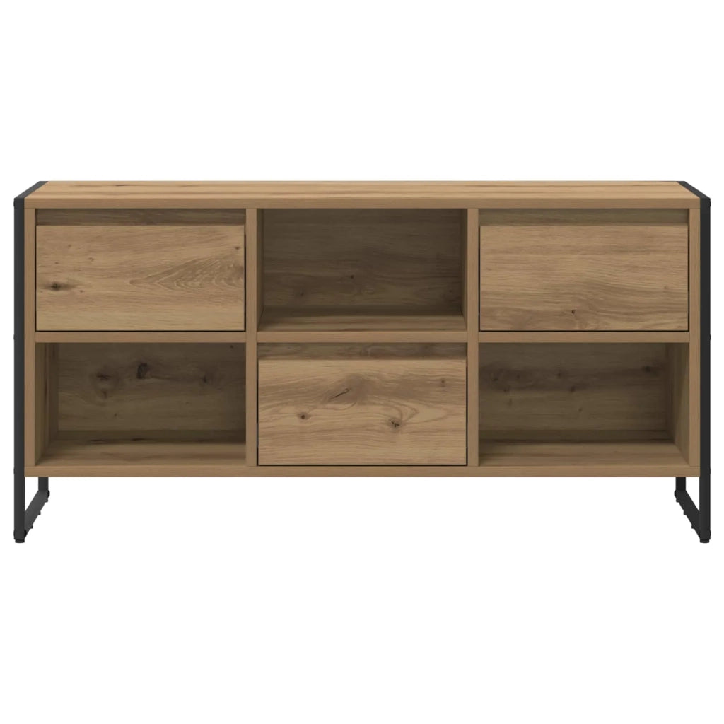Mobile TV | Armadietto TV | Mobile Porta TV con cassetto Rovere Artigianale 100 x 36 x 49,5 cm