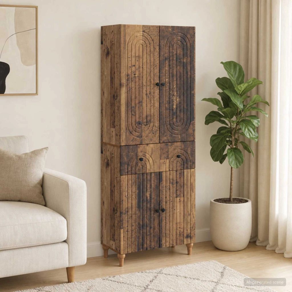 Set di armadi 2 pz Legno ingegnerizzato 3416491