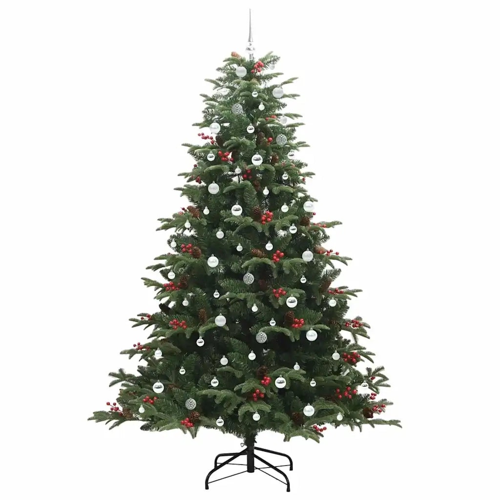 Albero di Natale artificiale con 300 LED Verde 240 cm 3395573
