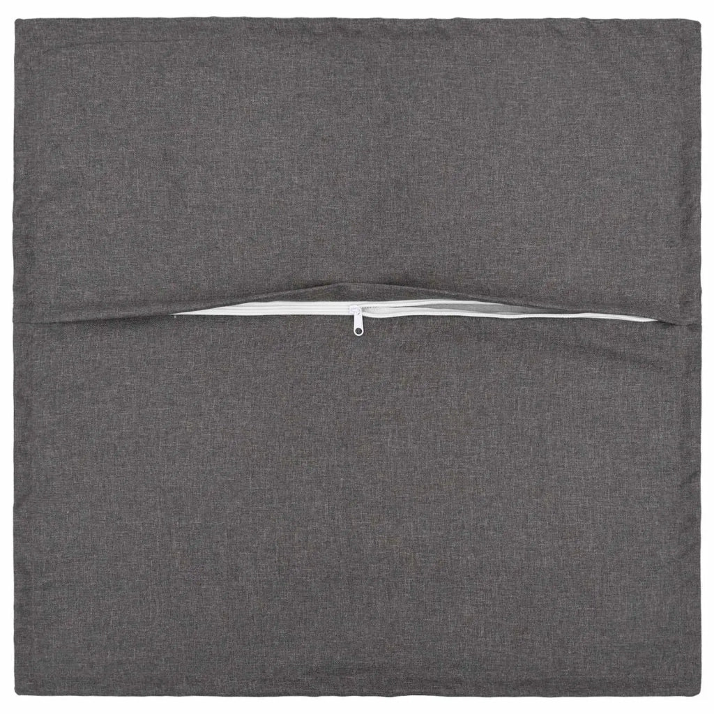 Cuscino 2 pz HOUTEN Grigio Chiaro 60 x 60 cm Lino 936097