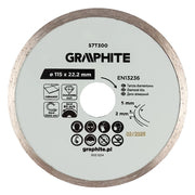 DISCO DIAMANTATO Ø 100 mm - foro 22,2 mm  - GRAPHITE