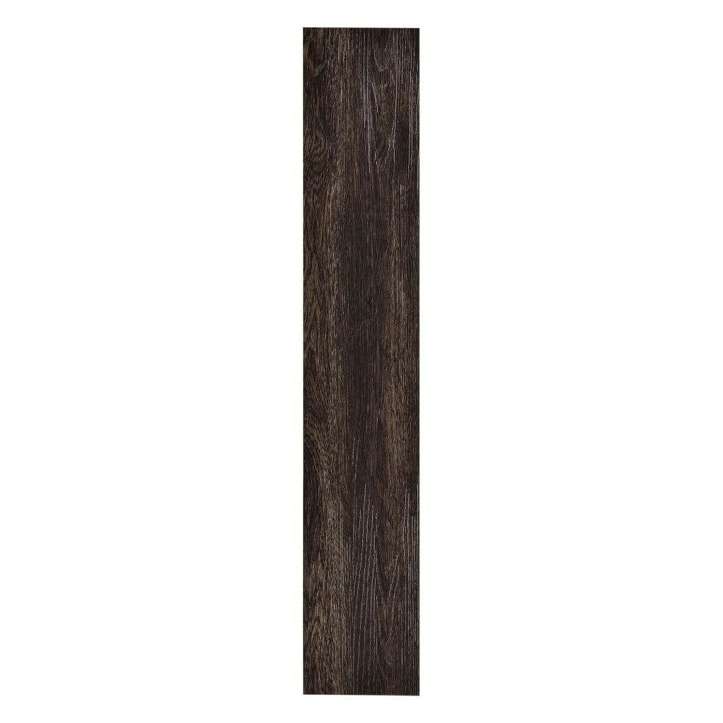 Listoni in laminato vinilico PVC da 7 pezzi 0,975 m² legno scuro wengé 03_0007210