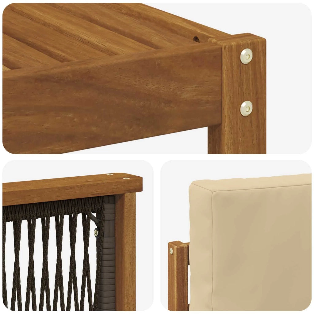 Set di divani da esterno 6 pz 3384994