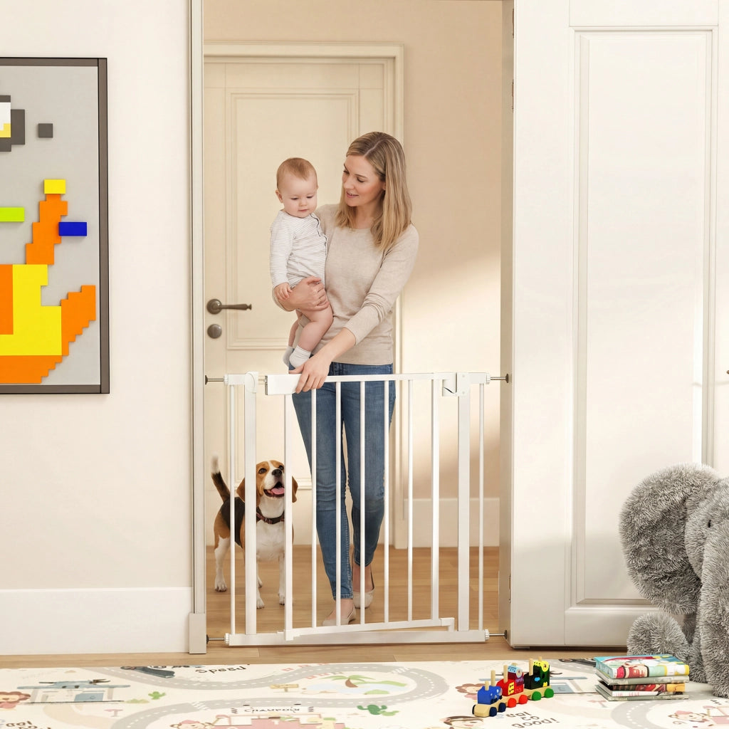 Cancellino di Sicurezza per Bambini e Animali ¨C Minimal ¨C Bianco 76x81 cm