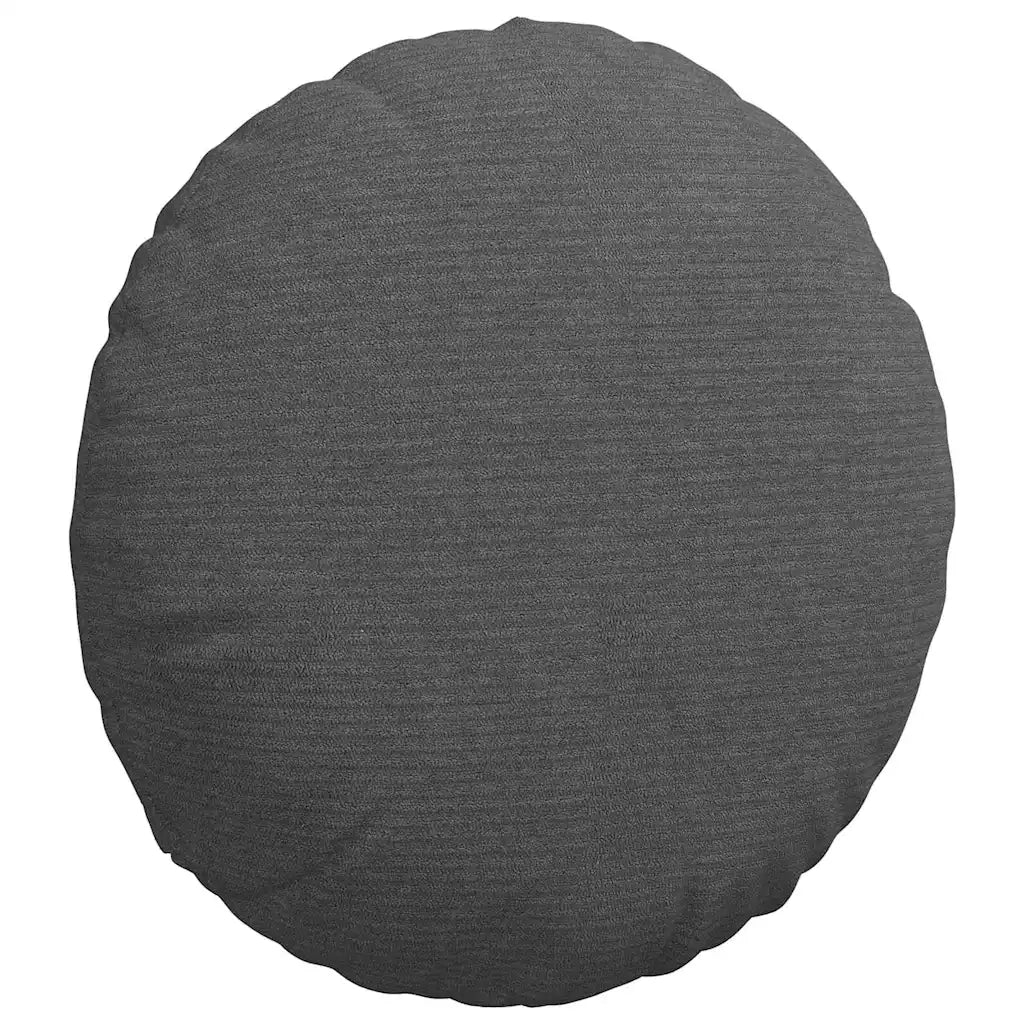 Cuscini per Seduta 2 pz | Cuscini per sedie Grigio scuro ? 40 cm Tessuto in Cords