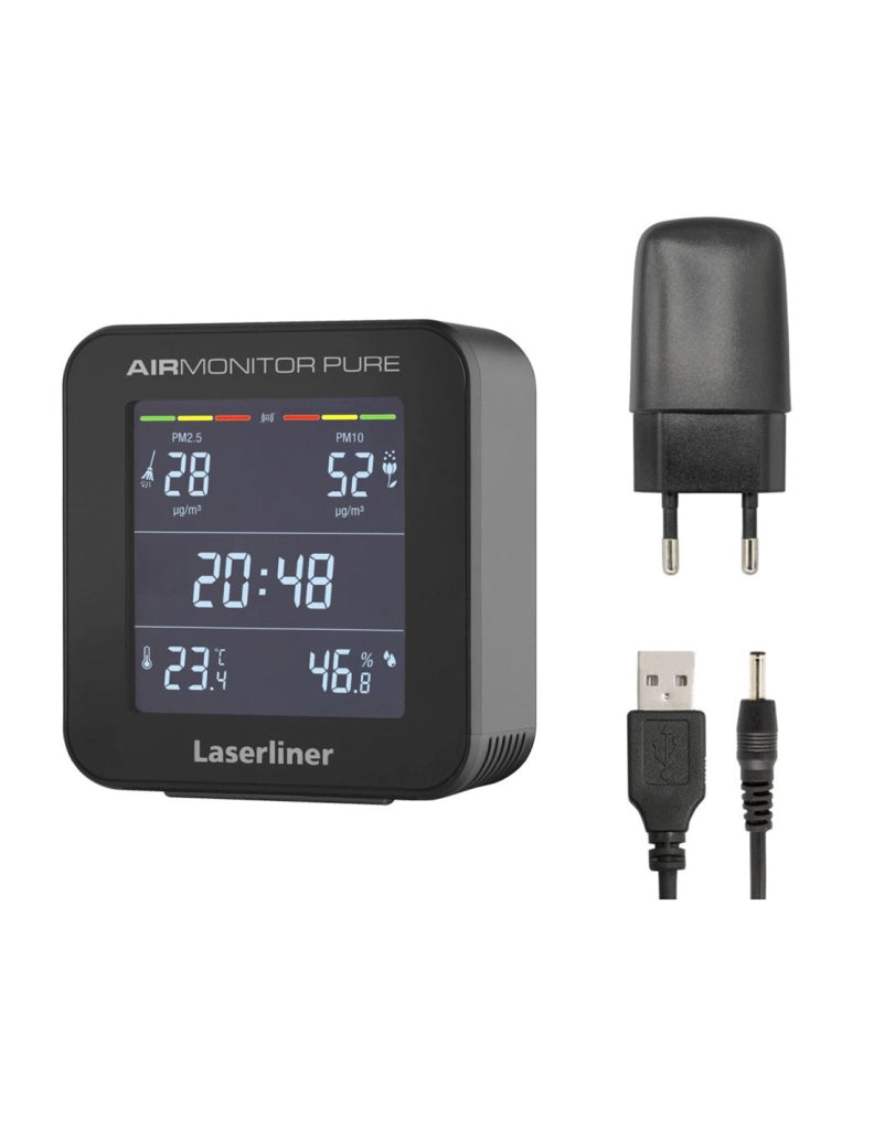 Misuratore di polveri sottili LASERLINER 082.431A - AirMonitor PURE