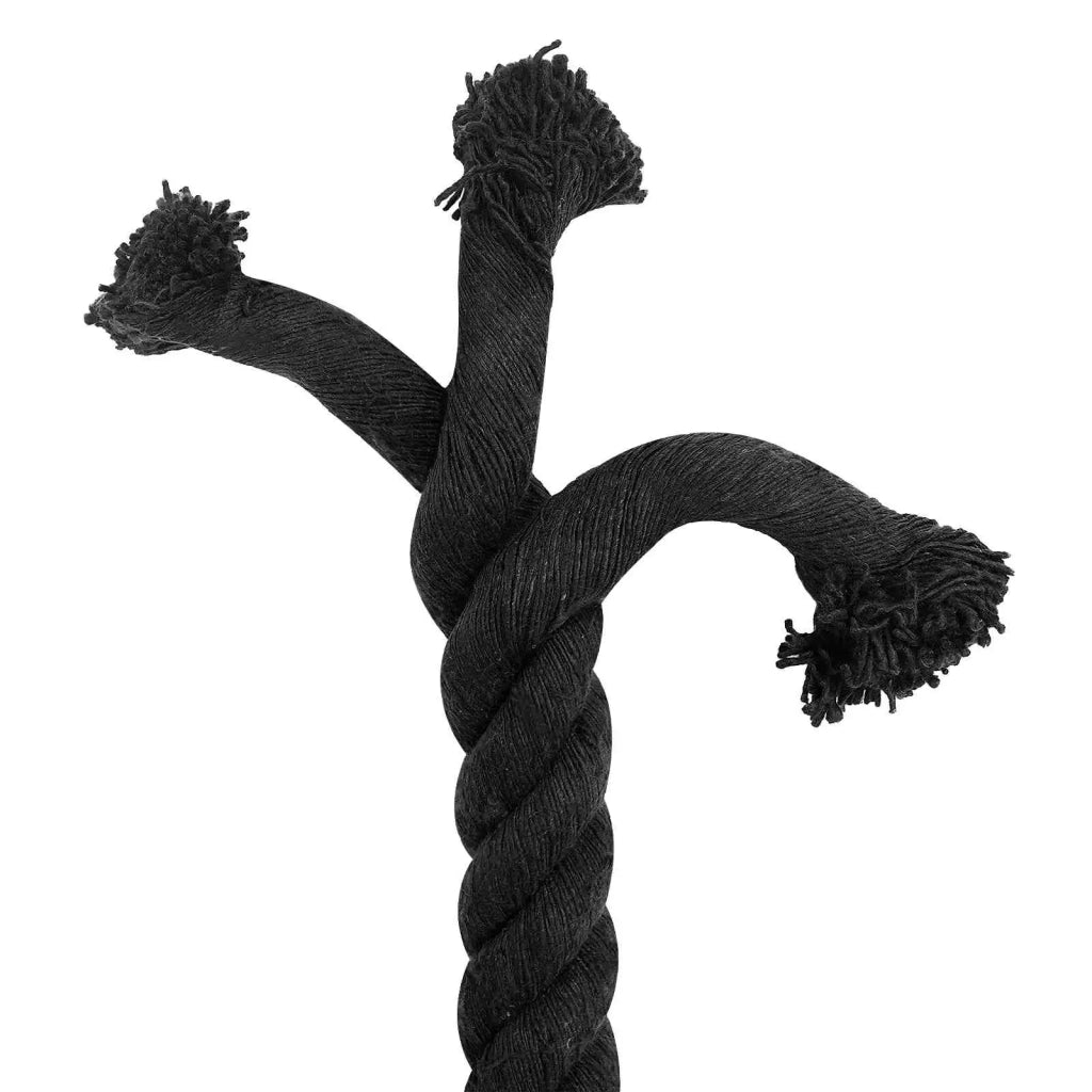 Corda di Cotone 40 mm 10 m Nero 100% Cotone 42011836