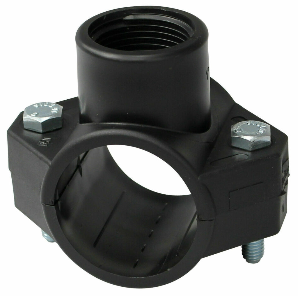 PRESA A STAFFA A 2 BULLONI  mis. 32x3/4