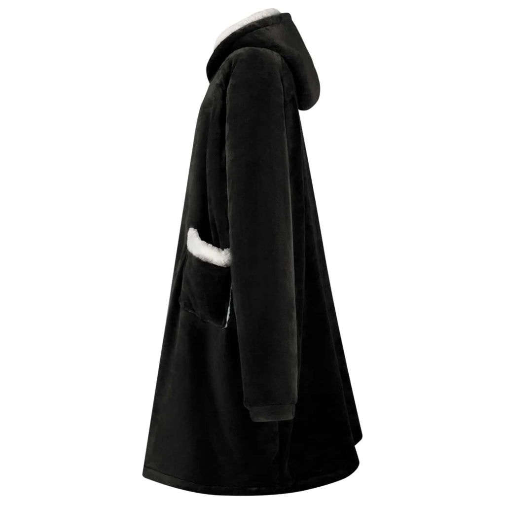 Felpa coperta Nero M Pile e Flanella CFW3863890