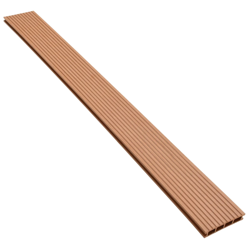 Pavimento da Deck 32 pcs Marrone WPC 3444721