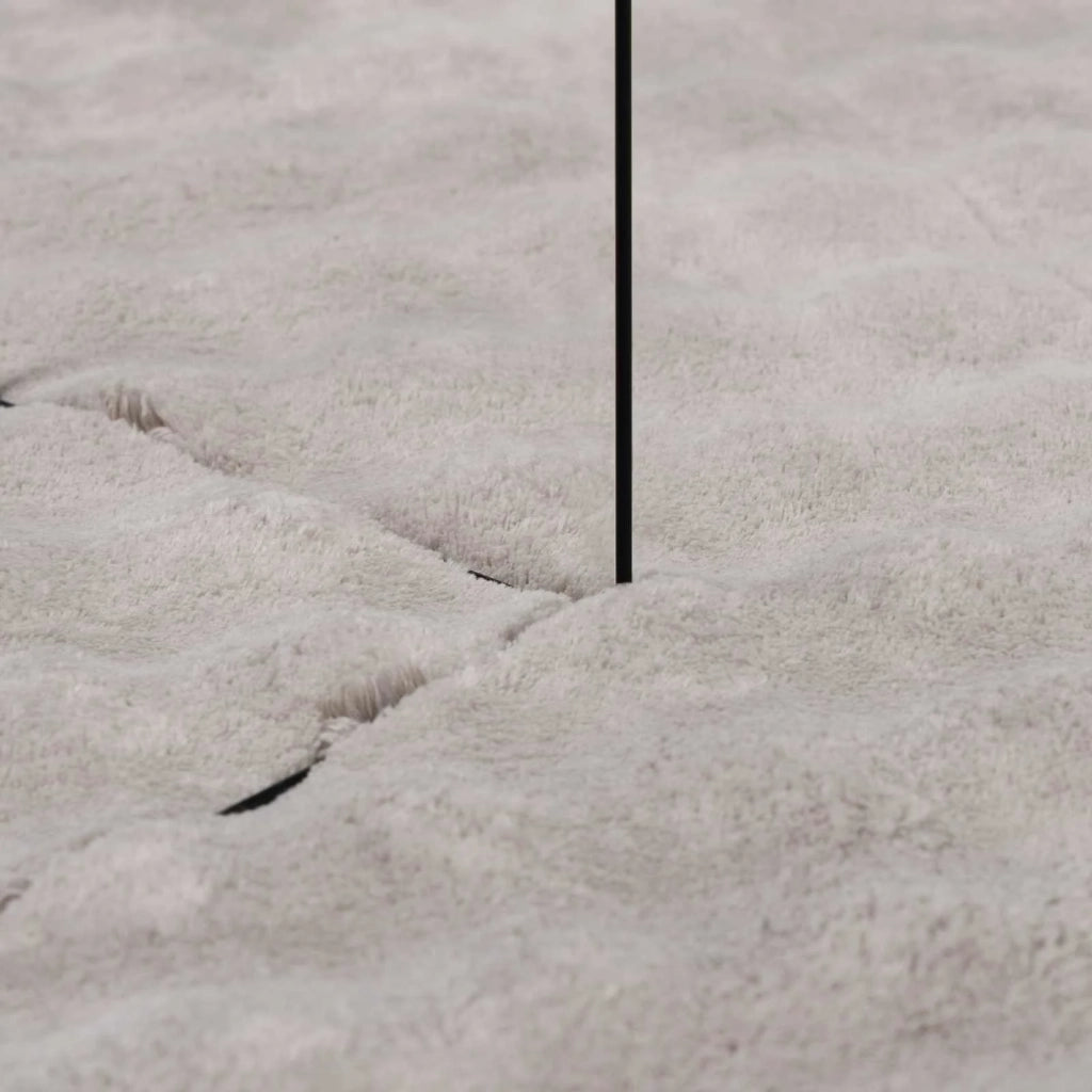 Tappeti per area Quadrato SIROLO Sabbia 240 x 240 cm Poliestere 42022761