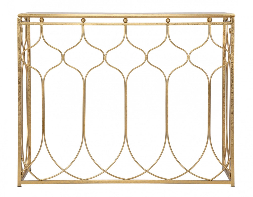 Consolle \, 91x41x78h cm oro