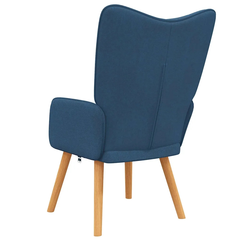 Sedia Relax Blu in Tessuto 327923
