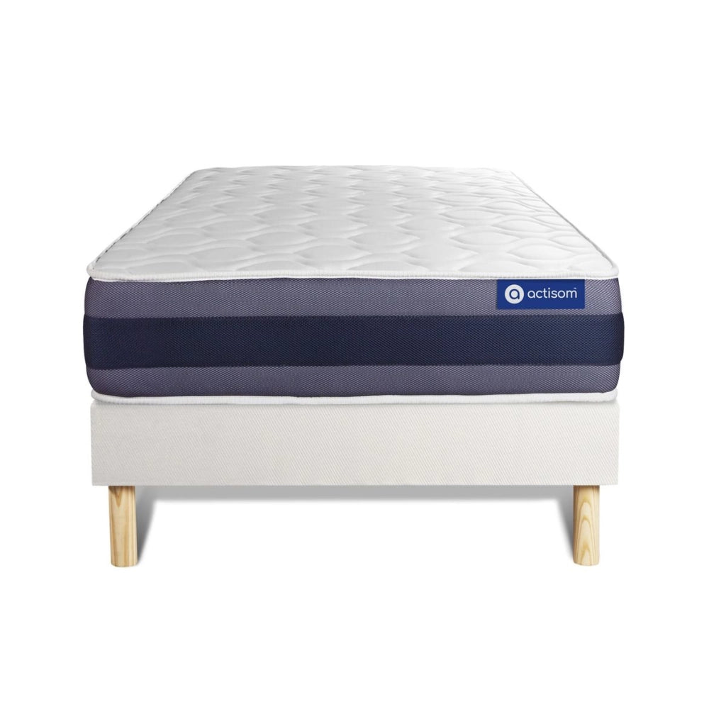 Kit rete e materasso matrimoniale Actiflex morpho 80x200cm - Spessore : 24cm - Molle insacchettate e memory foam - Bilanciato -