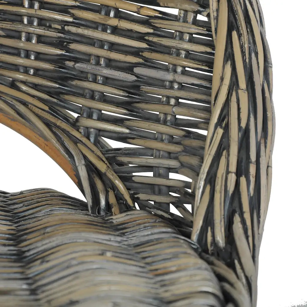 Poltrona in Rattan Kubu Nero 285231