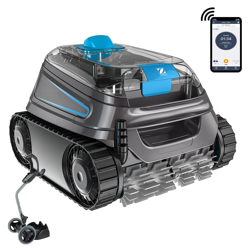 Robot Pulitore Automatico Per Piscina Zodiac Cnx 40 Iq Con Carrello Di Trasporto Configurazione: Premium