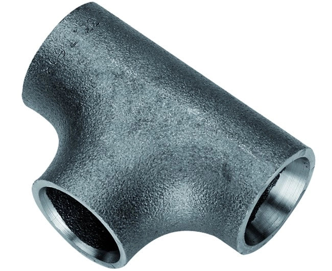 RACCORDO T A SALDARE FEMMINA IN ACCIAIO NERO 200 ISO 11/2 MM 48,3  Idroweb
