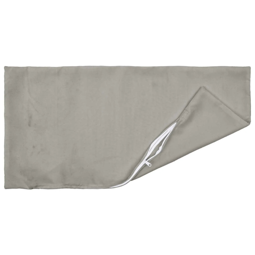 Cuscino con cuscino HEERLEN 2 pz Grigio Poliestere 923973