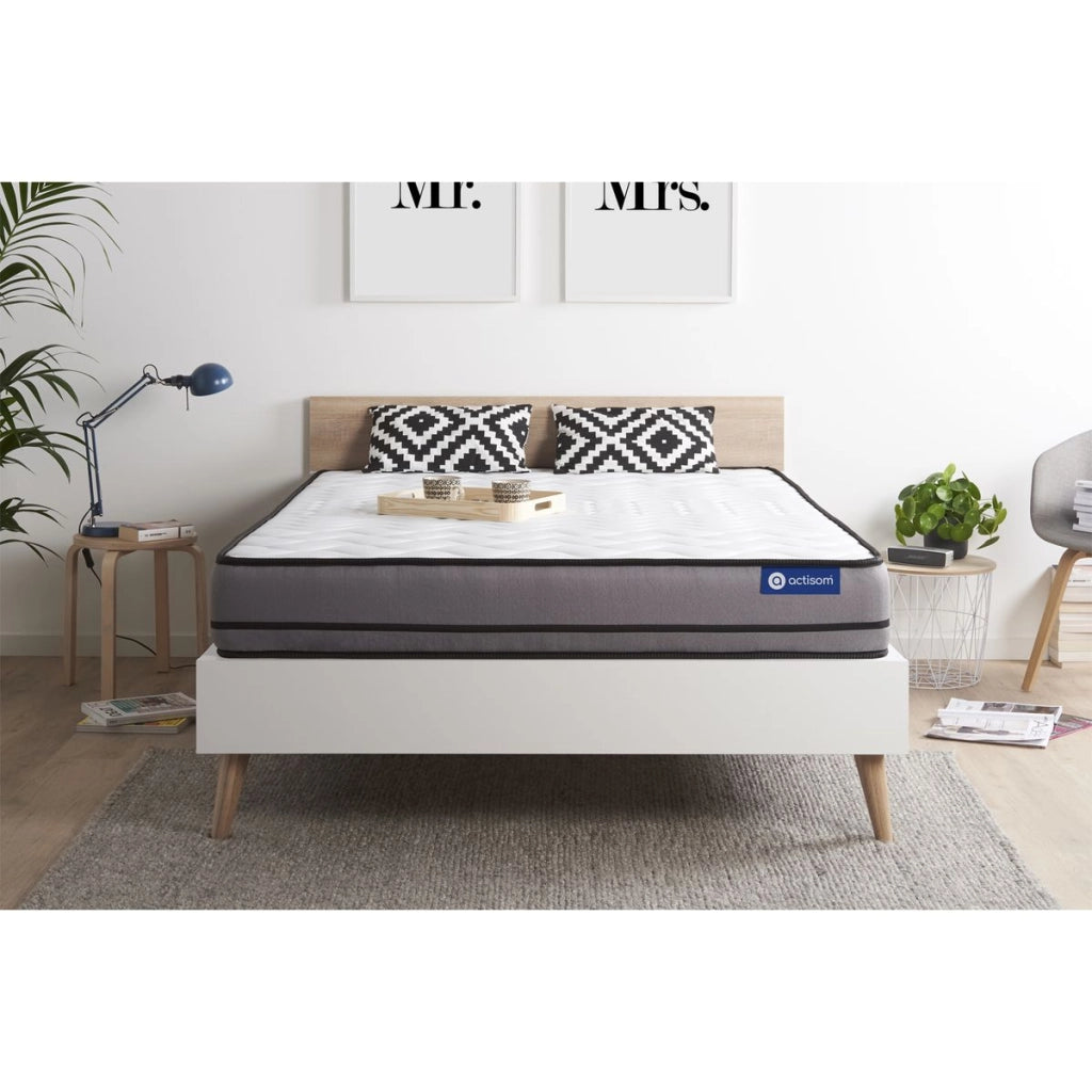 Materasso Actilatex night 130x190cm - Spessore : 20cm - Lattice e memory foam - Molto rigido