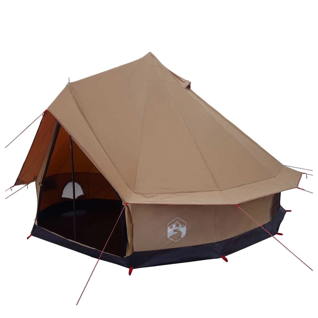 Tenda Familiare 6 persona Marrone Policotone 42017495