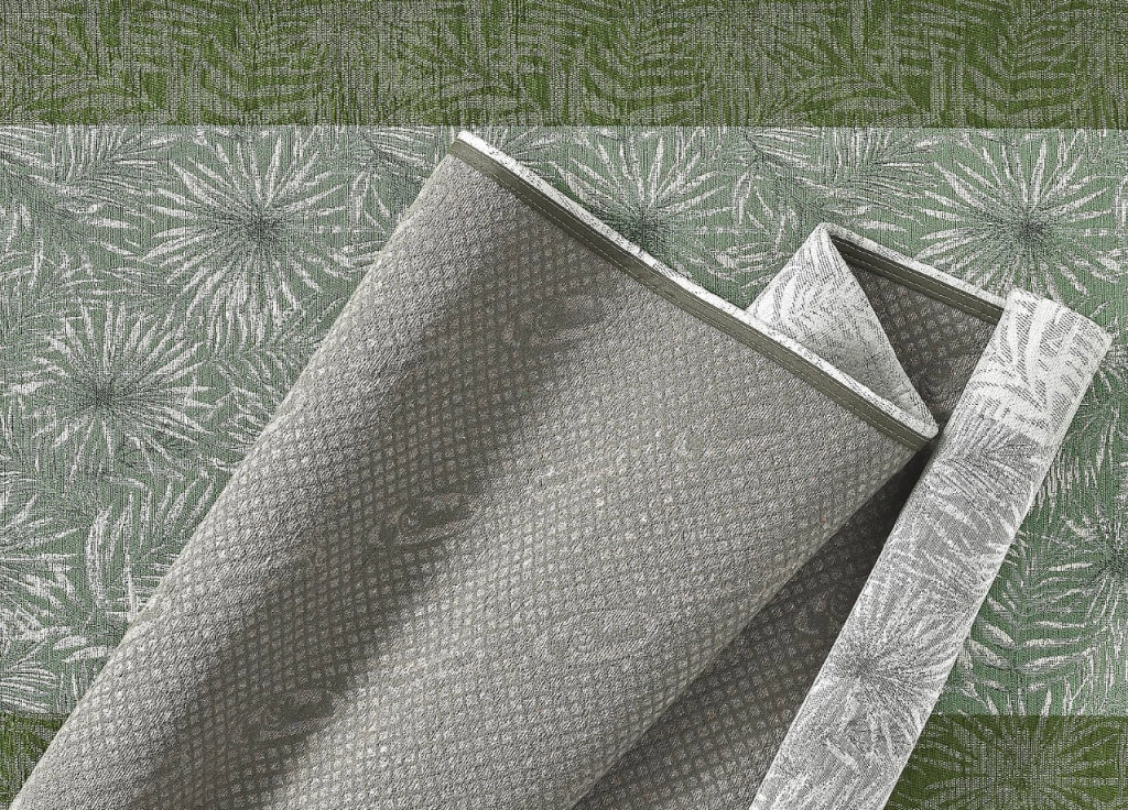 Tappeto Passatoia Cucina Corsia Retro Antiscivolo Disegno Malesia By Suardi - 55x140 - Fango