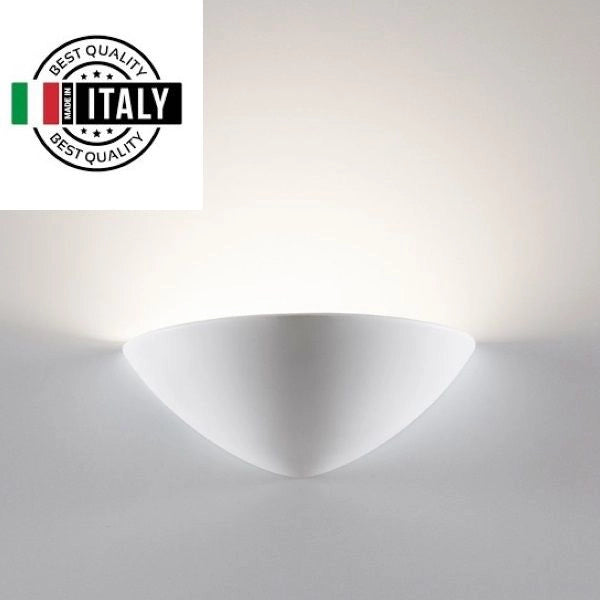 APPLIQUE DA PARETE BIANCA 1XE27 EKA BELFIORE