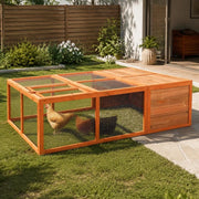 Garden Animal Cage 150x100x50 Cm Solid Fir Wood
