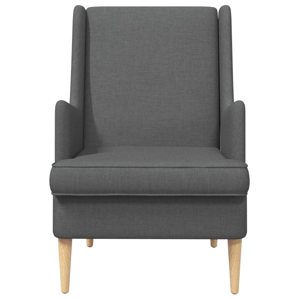 Poltrona Grigio Scuro Tessuto 42029949