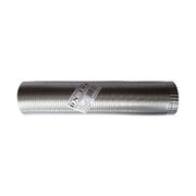 Tubo fumi flessibile estensibile alluminio naturale 140 mm da 0,5 a 3 mt