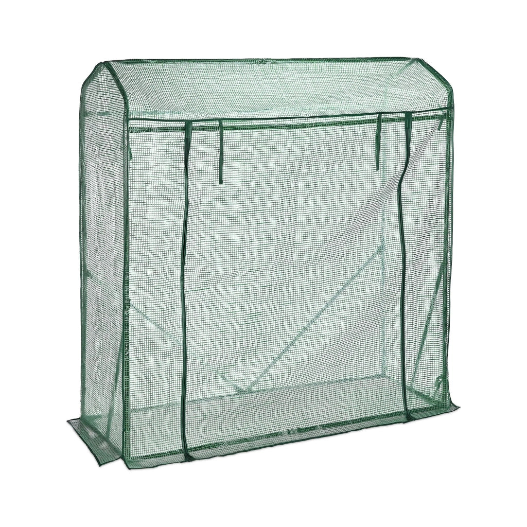 Serra da giardino alta in plastica 200 x 120 x 200 cm stabile e ideale per pomodori in PE traslucido 13_0011980