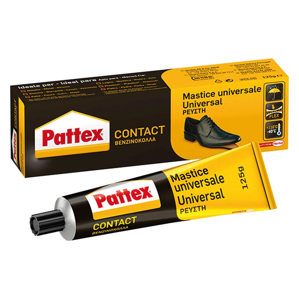 Mastice Superchiaro Pattex Universale 12 Pezzi in Cuoio 125 Gr
