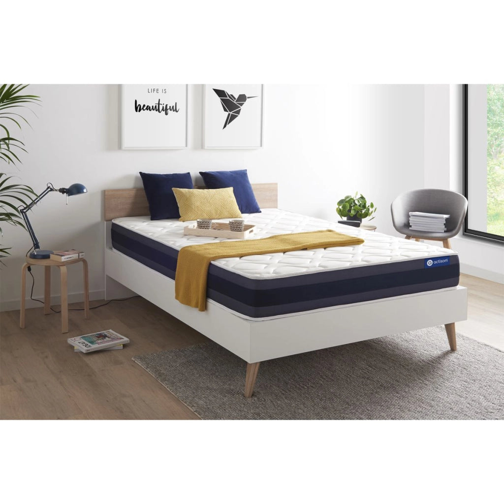 Materasso matrimoniale Actilatex morpho 160x210cm - Spessore : 24cm - Lattice e memory foam - Bilanciato