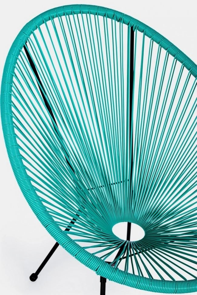 Poltrona Parker 72x78x89 cm in Acciaio e Fibra Sintetica