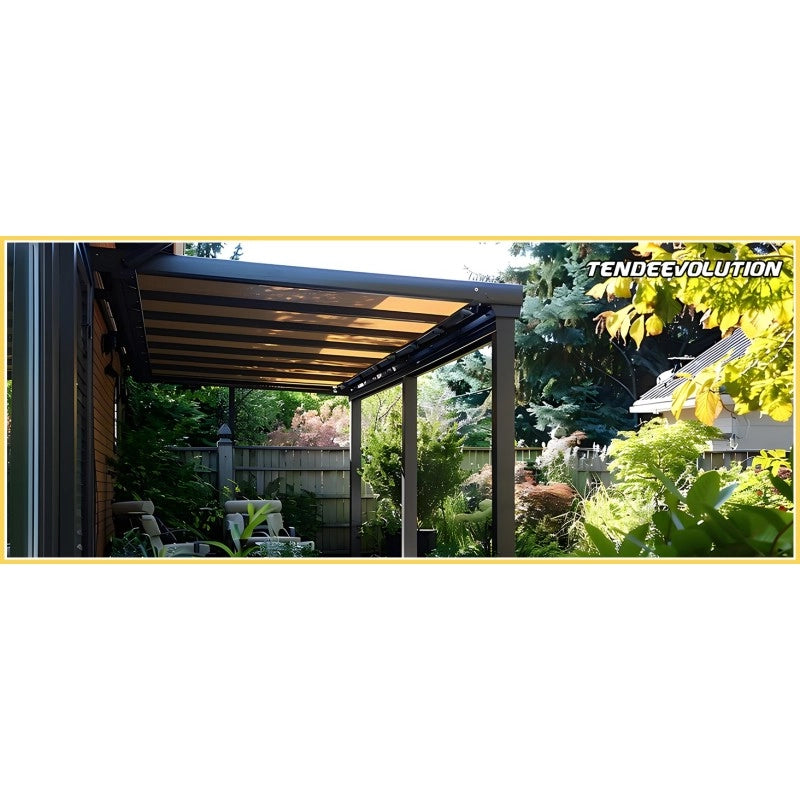 Telone PVC Giallo Altezza 250CM, 680g/mq - Taglio Mezzo Metro Lineare - Impermeabile e Resistente
