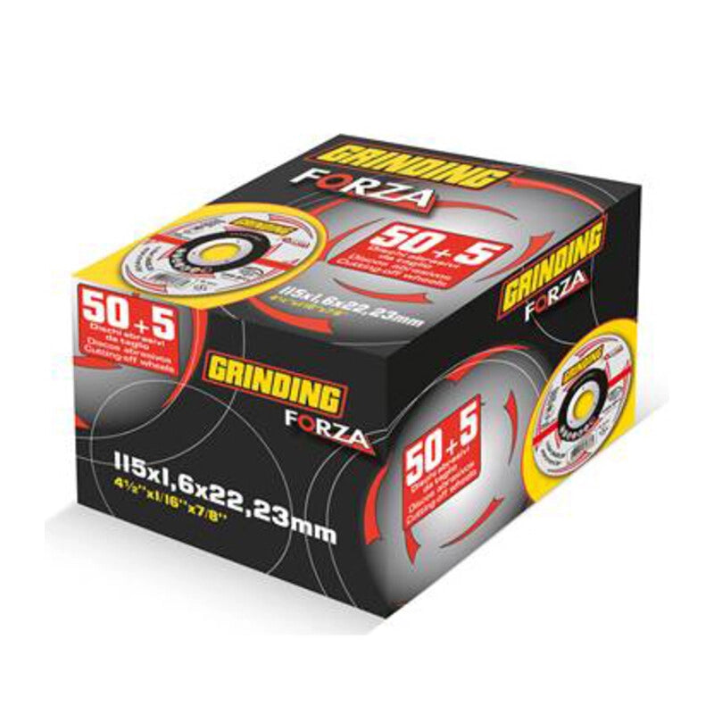 GRINDING FORZA DISCO FERRO 115X1,0 CONF 50+5