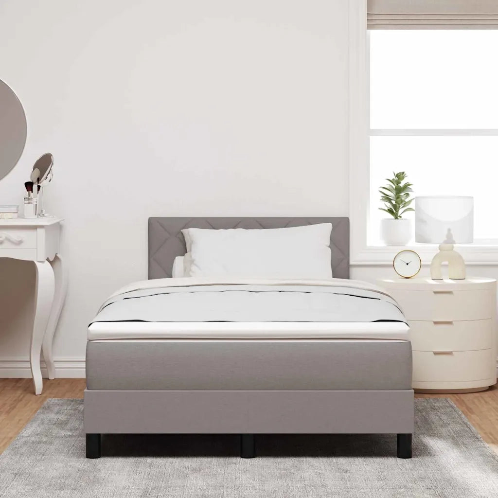 Letto a molle con materasso con led Talpa 120 x 190 cm Tessuto