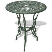 Set da Bistrot 3 pz | Set Salotto da Giardino in Alluminio Pressofuso Verde