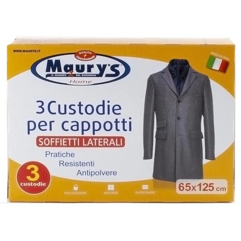 MAURY'S SET 6 CONFEZIONI DI CUSTODIE PER INDUMENTI