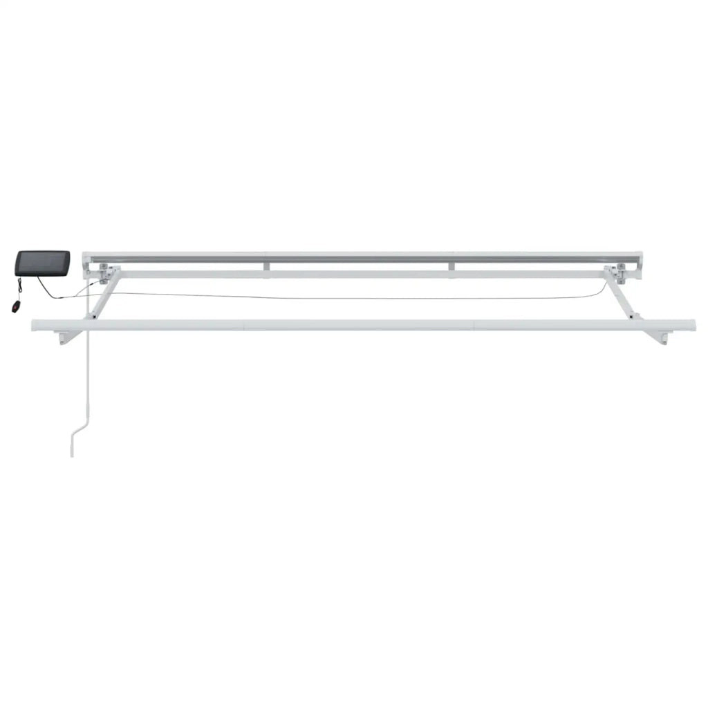Cornice per Tenda Manuale con LED Bianco 3 x 2,5 m 3420586