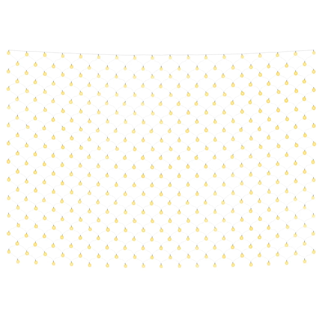 Luci di Natale Rete Bianco Caldo 3x3m 306 LED-Luci decorative natalizie Interni Esterni