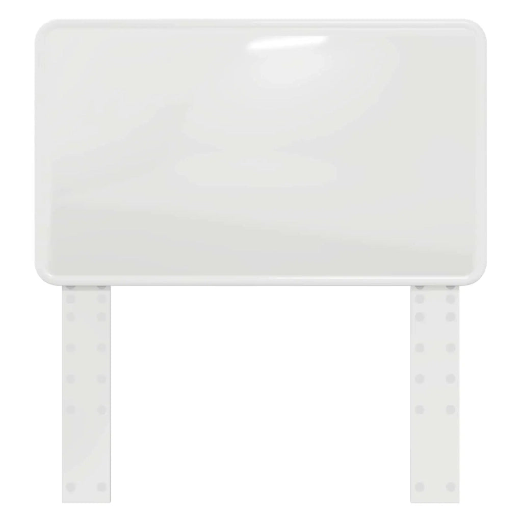 Testiera Bianco Lucido Legno ingegnerizzato 887950