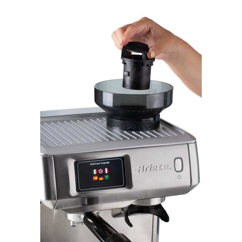 Macchina da Caffè con Display Digitale - 15 Bar - 1600W - Silver