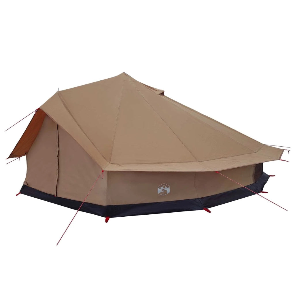 Tenda Familiare 12 persona Marrone Policotone 42017504