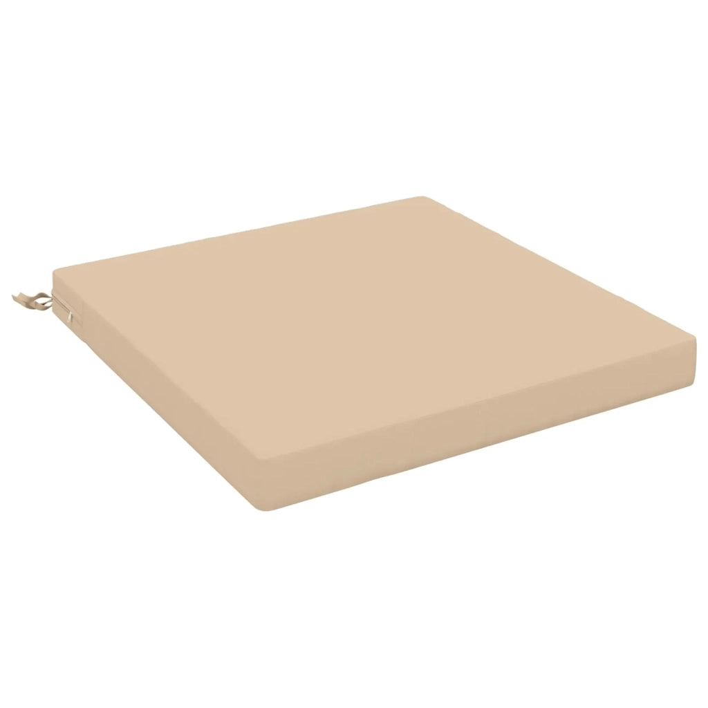 Cuscini per Seduta SOEST 100% Poliestere Crema 80 x 80 x 7 cm 945071