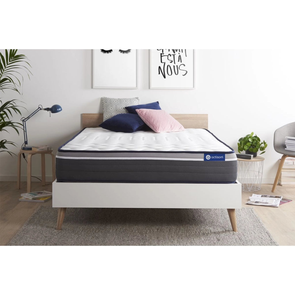 Materasso Actilatex plus 130x210cm - Spessore : 26cm - Lattice e memory foam - Molto rigido