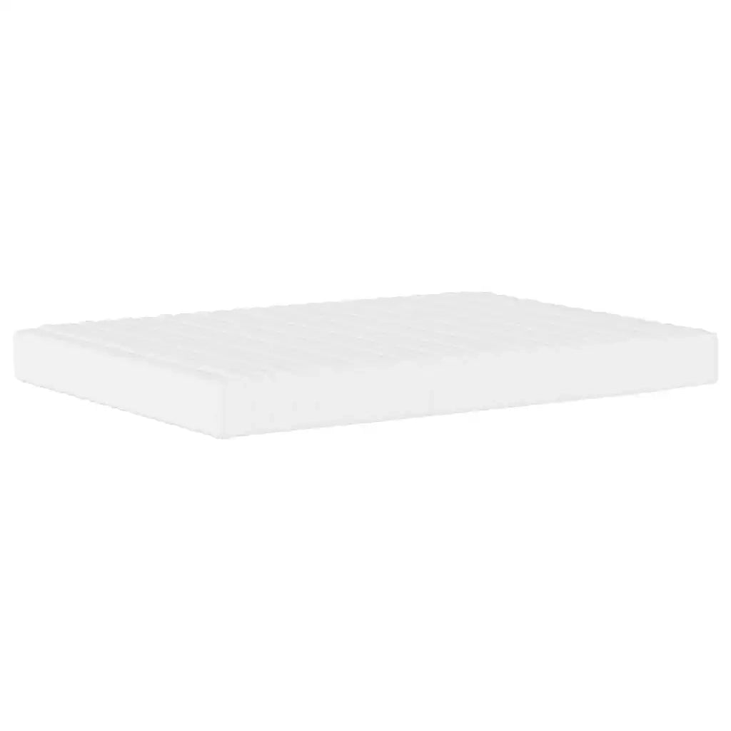 Letto con Materasso Hanko Verde Scuro 120x200 cm in Velluto 3208589