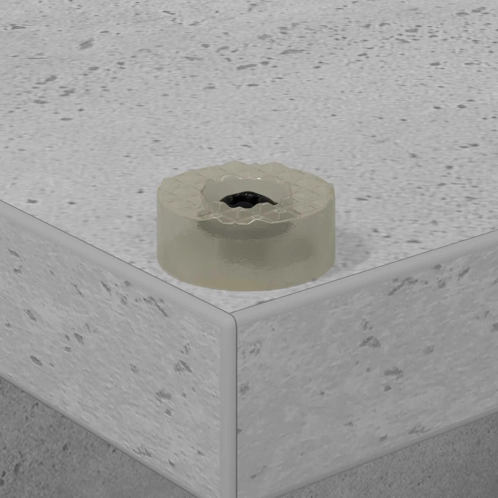 Mobile porta vinili Grigio Cemento 36 x 36 x 95,5 cm 8012829