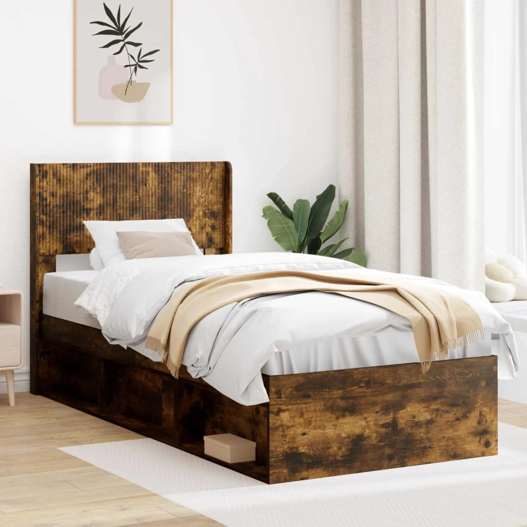 Testiera | Testata Letto Rovere Fumo PB